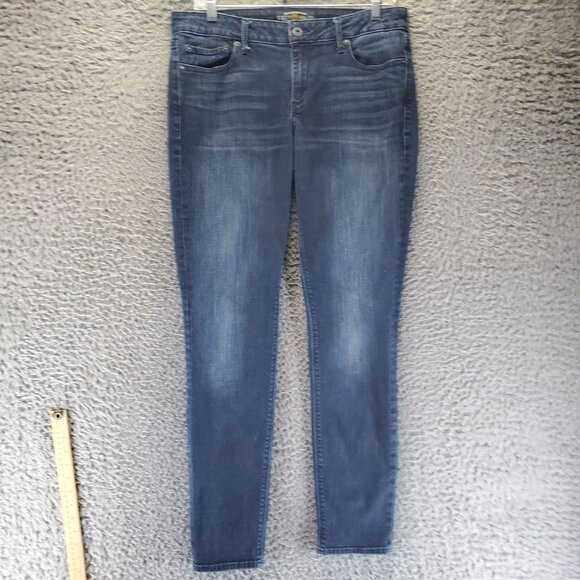 Lucky Brand Jeans Womens Size 10 Blue Lolita Skinny Mid Rise Stretch Denim - Picture 1 of 13